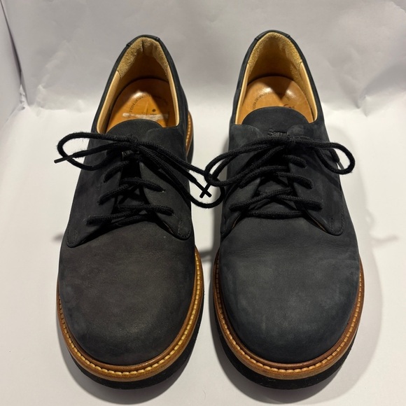 Samuel Hubbard Oxford Derby Shoes Men’s 7 Black Nubuck Leather Vibram Portugal main image 4